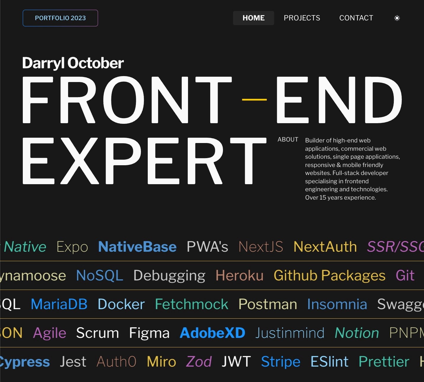 My Portfolio Rebuild