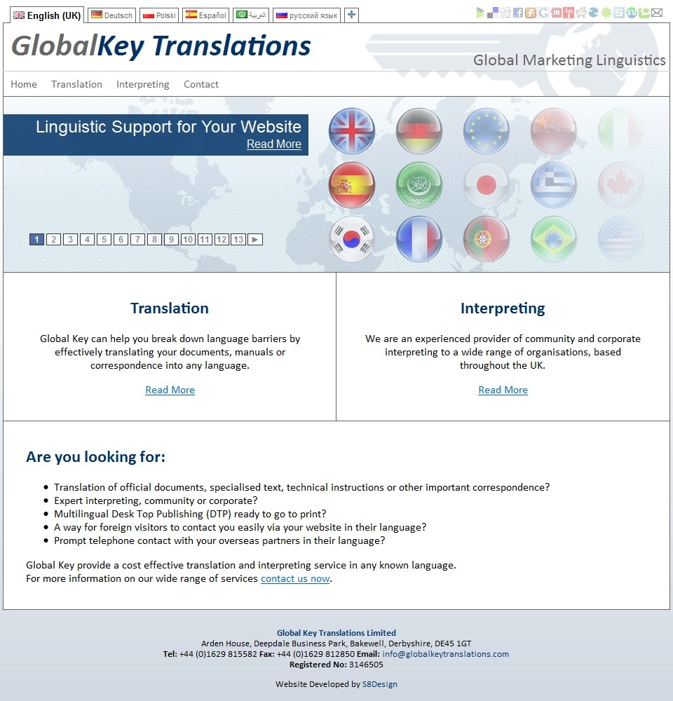 Global Key Translations