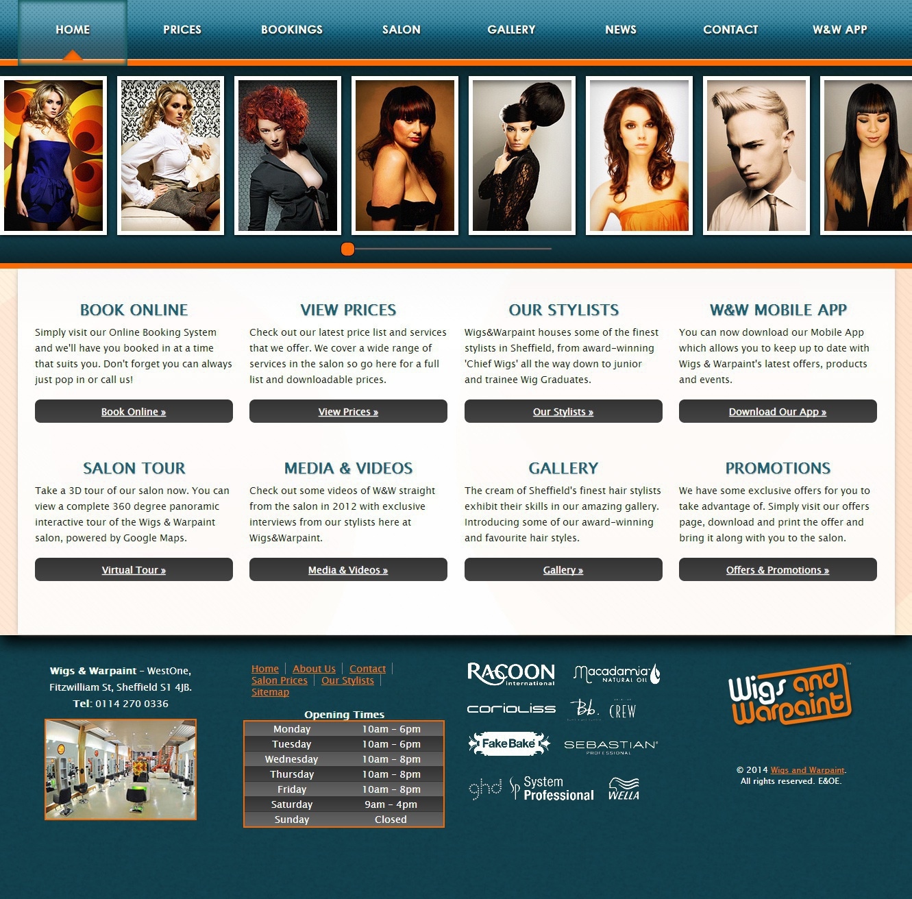 Wigs & Warpaint Rebrand